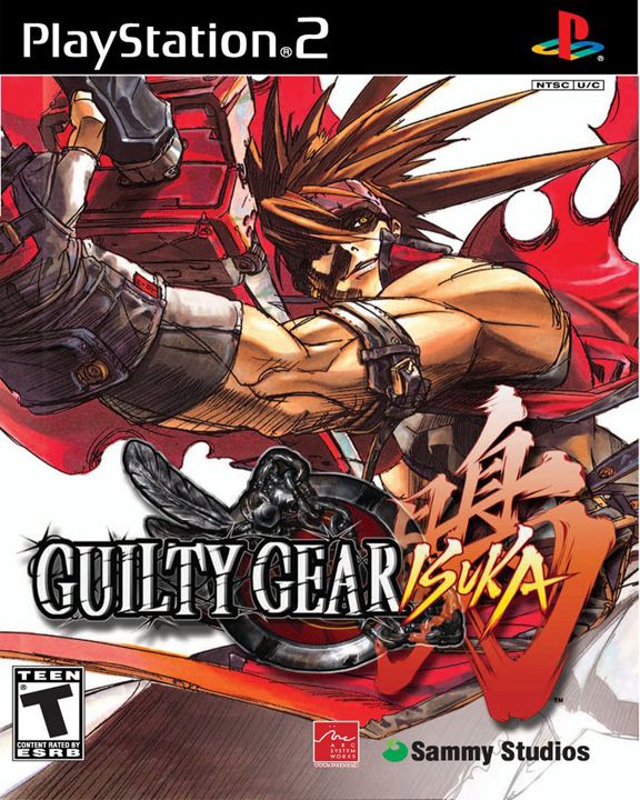 Guilty Gear Isuka box art for Playstation 2
